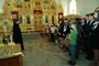 Настоятель Антоний Гусев рассказал детям об истории создания православного храма святых Петра и Павла
