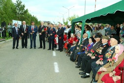 Открытие мемориала Победы в селе Павловка