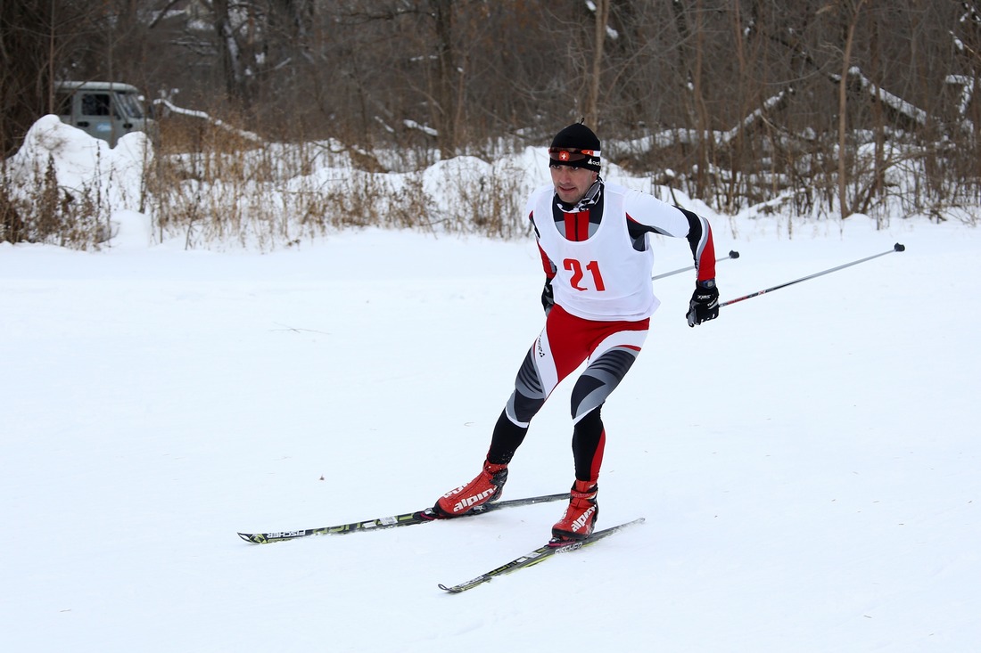 Михаил Айвазов показал наилучший результат в лыжной гонке и в зимнем двоеборье