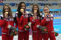 Мария Каменева (вторая справа). Фото c сайта Olympic.ru.