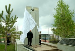 Открытие мемориала Победы в селе Павловка