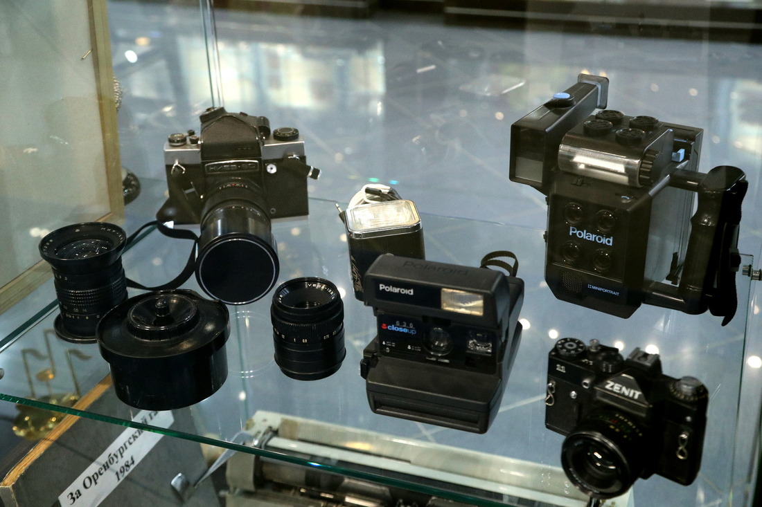 Коллекция фототехники, поступившая в музей в рамках акции "Дар музею".