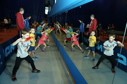 Детский спортивный лагерь "Белые молнии" в Центре настольного тенниса России