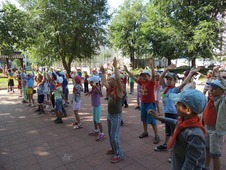 Детский оздоровительный лагерь дневного пребывания во Дворце культуры и спорта "Газовик"