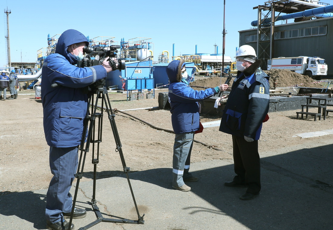 Интервью берет специалист службы по связям с общественность и СМИ ООО "Газпром добыча Оренбург" Ольга Путенихина, 2021 г.