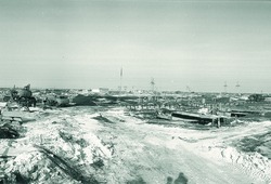 Строительство УКПГ № 10. 1977 год