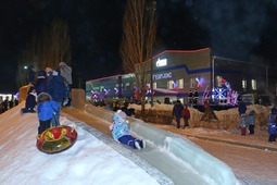 Новогодний вечер в селе Павловка Оренбургского района