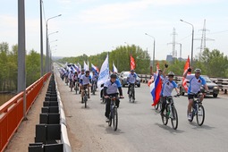 Велопарад, посвященный Дню Великой Победы