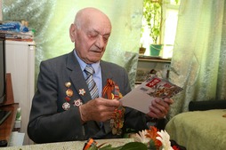 Ветеран Великой Отечественной войны Николай Григорьевич Овчинников
