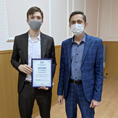 Богдан Коршунов стал обладателем диплома третьей степени
