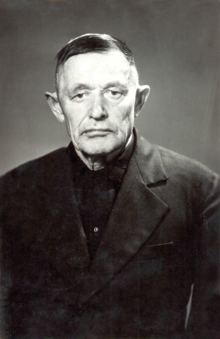 Дмитрий Александрович Малахов, узник концлагерей, дед Александра Ляпустина. Фото 1982 года