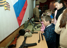 Урок мужества в Чебеньковском детском доме
