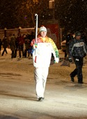 Максим Осипов — участник эстафеты олимпийского огня