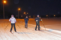 В селе Павловка открыта лыжная трасса