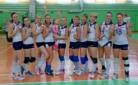 Женская волейбольная команда ООО "Газпром добыча Оренбург"
