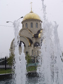 "Омытый чистою водою" (Храм Сергия Радонежского в поселке Ростоши). Валерия Никонова, 2007