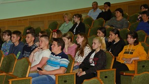 Участники встречи в п. Переволоцкий