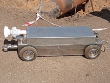 Корпус робота защищен от взрыва и заполнен азотной смесью, чтобы избежать искрообразования