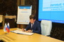 Лидерское обязательство подписывает генеральный директор ООО "Газпром добыча Оренбург" Олег Николаев