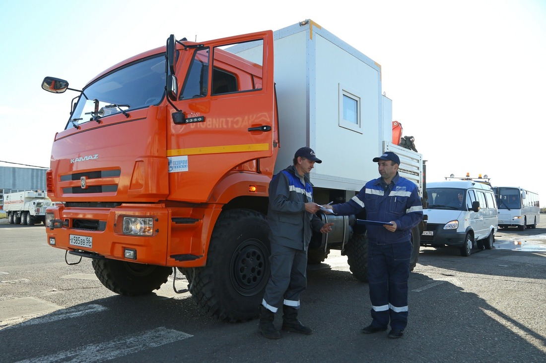 Автоколонны и участки расположены в местах нахождения производственных объектов: в г. Оренбурге, Оренбургском, Октябрьском, Абдулинском районах, Башкортостане (Подлесное) и Татарстане (Аппаково)