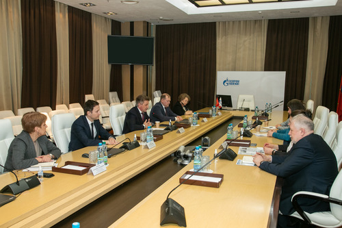 Встреча состоялась в офисе ООО "Газпром добыча Оренбург"