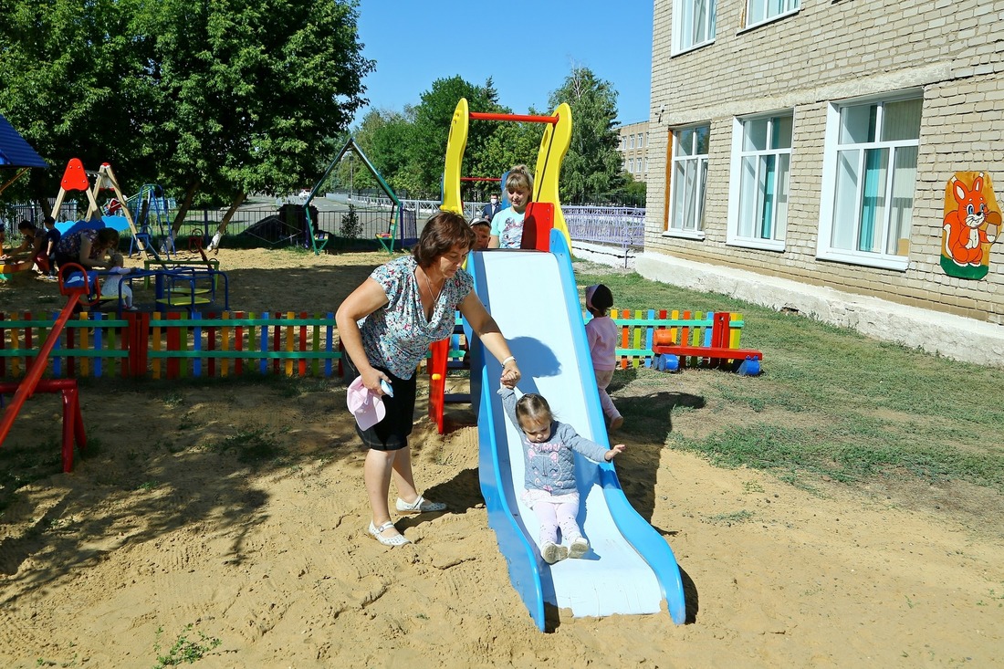 Воспитанники дедуровского детского сада "Зернышко" рады подарку газовиков
