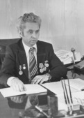 Виктор Щугорев в рабочем кабинете в ВПО "Оренбурггазпром"