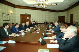 Заседание некоммерческого партнерства "Газпром в Оренбуржье"