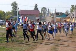 Праздник бега в райцентре Переволоцкий