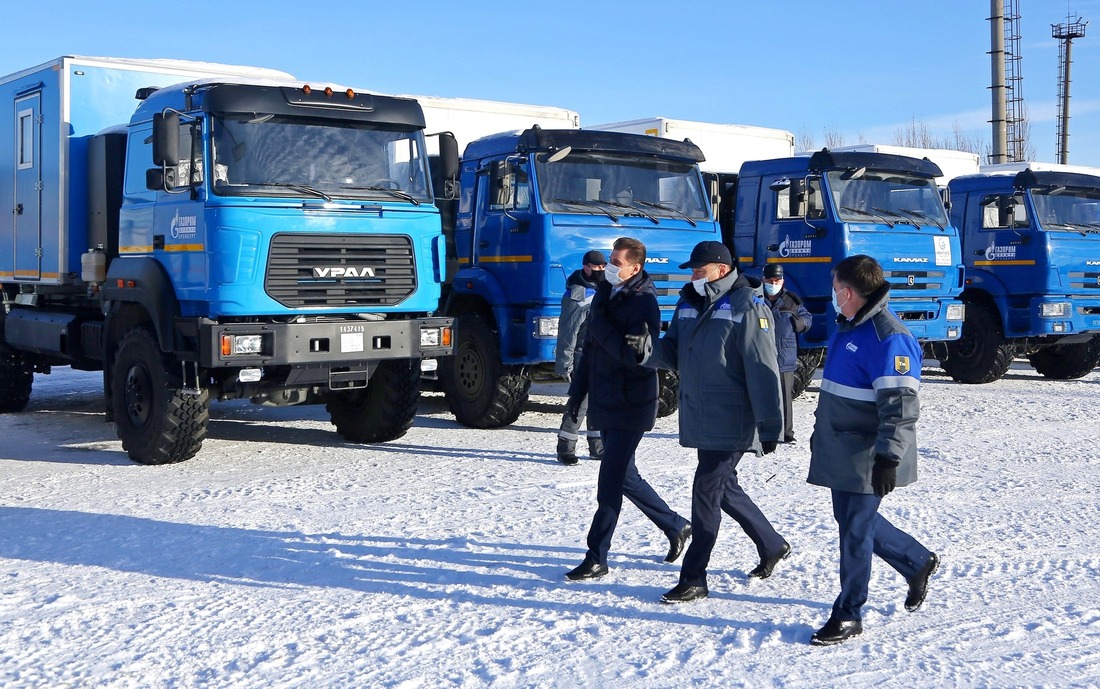 Специальная техника на газомоторном топливе предназначена для работы на удаленных производственных объектах