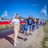 Работники ООО "Газпром добыча Оренбург" приняли участие в патриотической акции