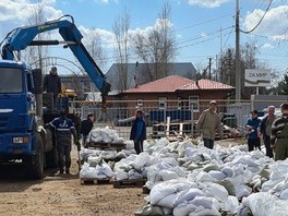 Создание искусственной преграды для прохода воды