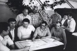 Коллектив проектно-конструкторского бюро, 1986 год