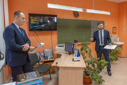 В качестве учителей выступили Антон Хаванский (слева) и Андрей Шадрин