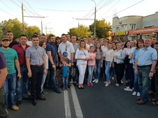 Молодые газовики принимают участие в акции "Свеча памяти"