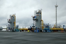 На ремонте одна из пяти технологических линий установки комплексной подготовки газа № 3