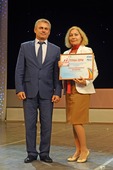 Обладательница гран-при конкурса Наталья Антыкова