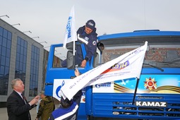 Отъезд Оренбургского сводного поискового отряда на раскопки в Тверскую область