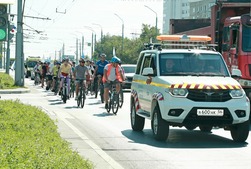 Велопробег "Внимание, участник дорожного движения!" прошел по центральным улицам Оренбурга