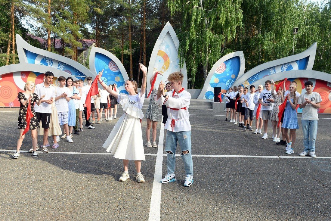 Детский отдых в лагере "Самородово"