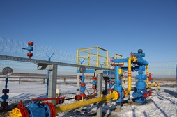 Новая скважина на Оренбургском нефтегазоконденсатном месторождении