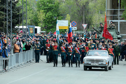 Парад Победы в городе Оренбурге