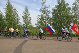 Велопарад, посвященный Дню Великой Победы