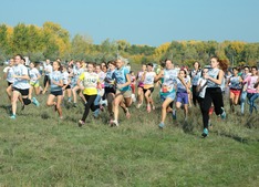 Праздник бега в селе Дедуровка