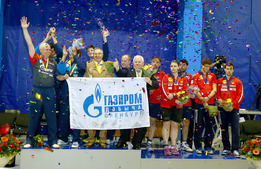 "Факел — Газпром" в третий раз завоевал самый престижный теннисный трофей континента
