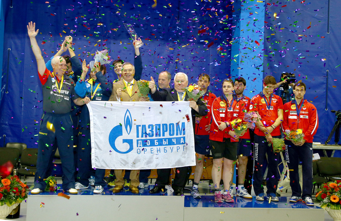 "Факел - Газпром" в третий раз завоевал самый престижный теннисный трофей континента