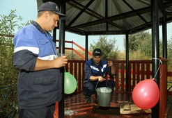 Родник Степной у поселка Экспериментальный в Оренбургском районе