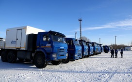 Автопарк ООО "Газпром добыча Оренбург" обновляется ежегодно