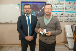 Дмитрий Баранов награжден знаком отличия первой степени