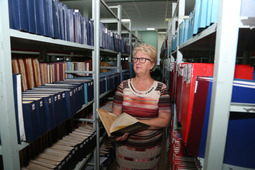 Любовь Казанцева работает с основания архива